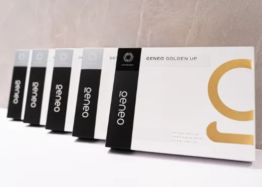 商品を並べている様子