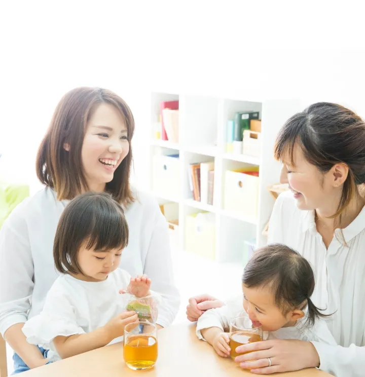 お子さんとお母さんのグループ